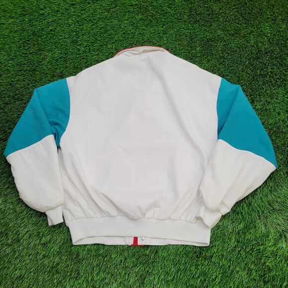 Vintage 80s Coca-Cola Jacket L/XL 25x26 Dunbrooke Baggy USA - Picture 2 of 16